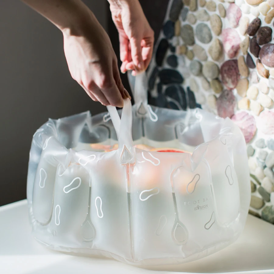 Inflatable Foot Bath White