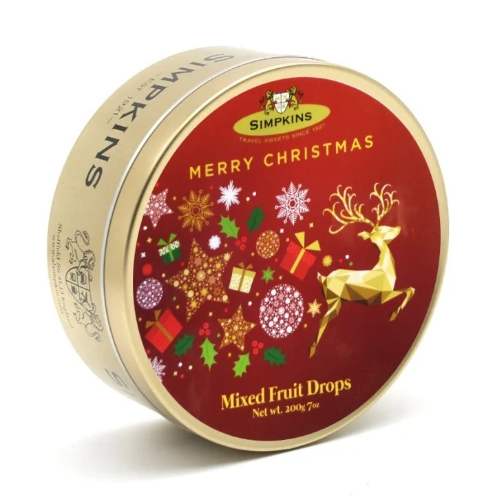 Merry Christmas Mixed Fruit Drops