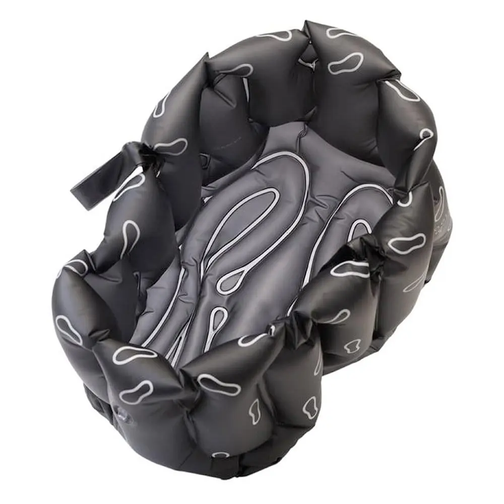 Inflatable Foot Bath Black